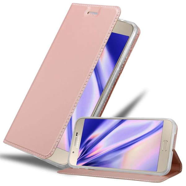 Samsung Galaxy A8 2015 Suojakotelo Suojakuori Lompakkokotelo Matkapuhelinkotelo jossa magneettisuljenta, jalusta-toiminto ja korttitasku