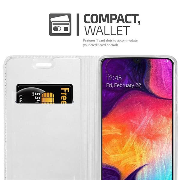 Deksel til Samsung Galaxy A50 4G / A50s / A30s Lommebokdeksel med magnetisk lukking, stativfunksjon og kortlomme