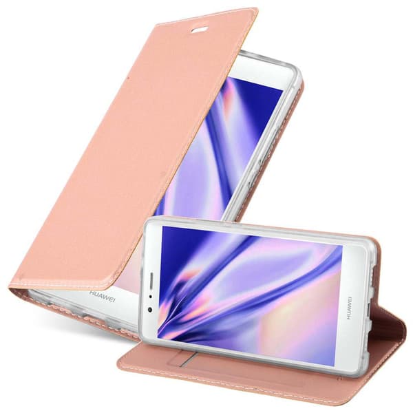 Huawei P9 LITE 2016 / G9 LITE Suojakotelo Suojakuori Lompakkokotelo Matkapuhelinkotelo jossa magneettisuljenta, jalusta-toiminto ja korttitasku