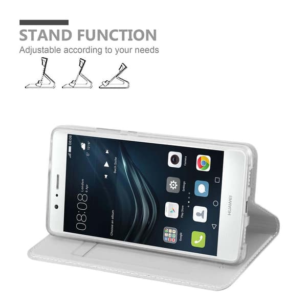 Huawei P9 LITE 2016 / G9 LITE Suojakotelo Suojakuori Lompakkokotelo Matkapuhelinkotelo jossa magneettisuljenta, jalusta-toiminto ja korttitasku