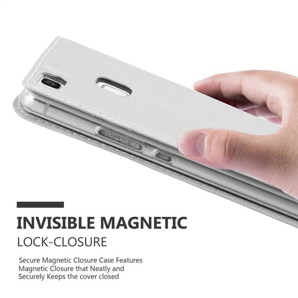 Huawei P9 LITE 2016 / G9 LITE Suojakotelo Suojakuori Lompakkokotelo Matkapuhelinkotelo jossa magneettisuljenta, jalusta-toiminto ja korttitasku