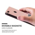 Pikkukuva 6 / 7: Huawei P8 LITE 2017 / P9 LITE 2017 Suojakotelo Suojakuori Lompakkokotelo Matkapuhelinkotelo jossa magneettisuljenta, jalusta-toiminto ja korttitasku