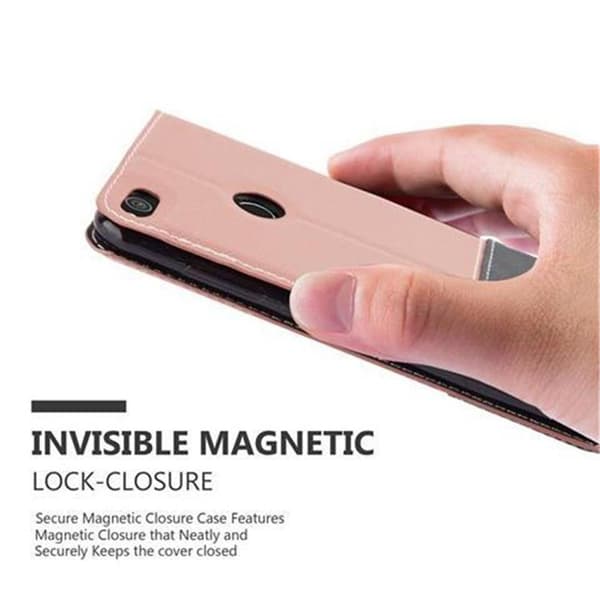 Huawei P8 LITE 2017 / P9 LITE 2017 Suojakotelo Suojakuori Lompakkokotelo Matkapuhelinkotelo jossa magneettisuljenta, jalusta-toiminto ja korttitasku