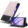 Miniatyrbilde 1 av 7: Lommebokdeksel til Sony Xperia M5 Deksel med magnetisk lukking, stativfunksjon og kortlomme