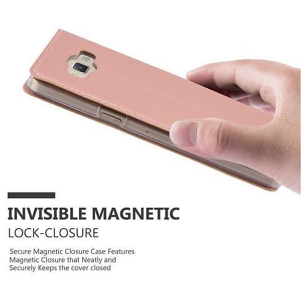 Samsung Galaxy A5 2015 Suojakotelo Suojakuori Lompakkokotelo Matkapuhelinkotelo jossa magneettisuljenta, jalusta-toiminto ja korttitasku