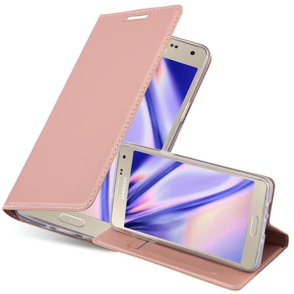 Samsung Galaxy A5 2015 Suojakotelo Suojakuori Lompakkokotelo Matkapuhelinkotelo jossa magneettisuljenta, jalusta-toiminto ja korttitasku