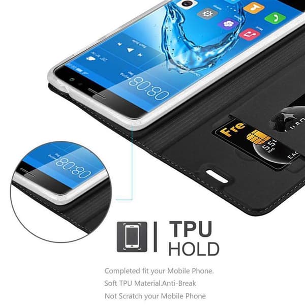 Huawei NOVA PLUS Skal Fodral med magnetisk stängning, ståfunktion och kortficka Mobilskydd