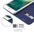 Miniatyrbilde 3 av 6: Deksel til iPhone 7 PLUS / 7S PLUS / 8 PLUS Lommebokdeksel med magnetisk lukking, stativfunksjon og kortlomme