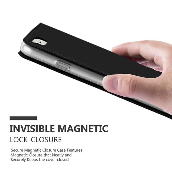 Deksel til iPhone 7 / 7S / 8 / SE 2020 Lommebokdeksel med magnetisk lukking, stativfunksjon og kortlomme
