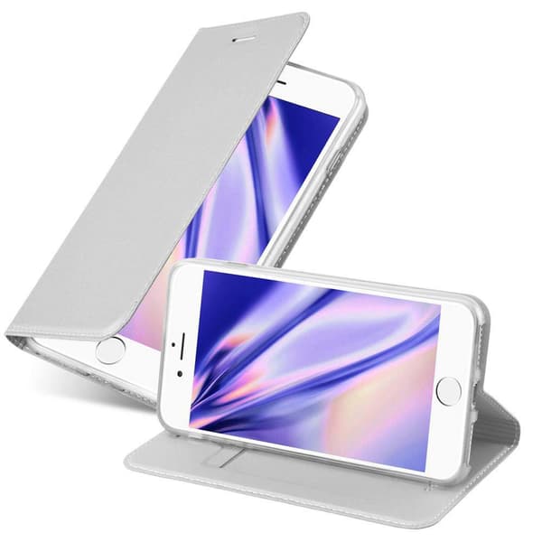 Deksel til iPhone 7 / 7S / 8 / SE 2020 Lommebokdeksel med magnetisk lukking, stativfunksjon og kortlomme