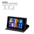 Miniatyrbild 3 av 6: Fordral för Nokia Lumia 925 Skal med magnetisk stängning, ståfunktion och kortficka Mobilskydd