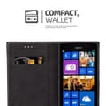 Miniatyrbild 5 av 6: Fordral för Nokia Lumia 925 Skal med magnetisk stängning, ståfunktion och kortficka Mobilskydd