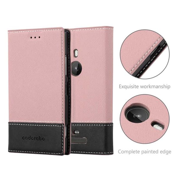 Fordral för Nokia Lumia 925 Skal med magnetisk stängning, ståfunktion och kortficka Mobilskydd