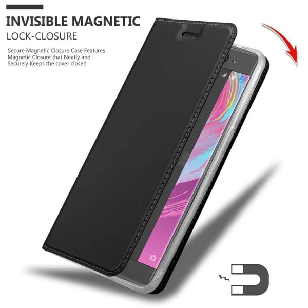 Sony Xperia XA Skal Fodral med magnetisk stängning, ståfunktion och kortficka Mobilskydd