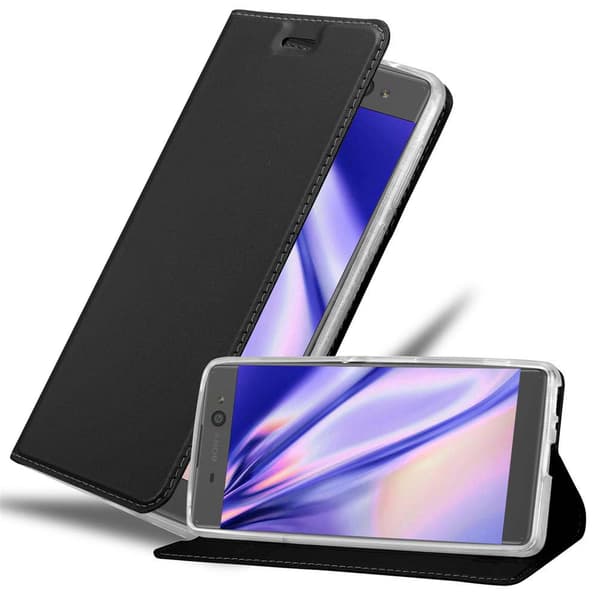 Sony Xperia XA Skal Fodral med magnetisk stängning, ståfunktion och kortficka Mobilskydd