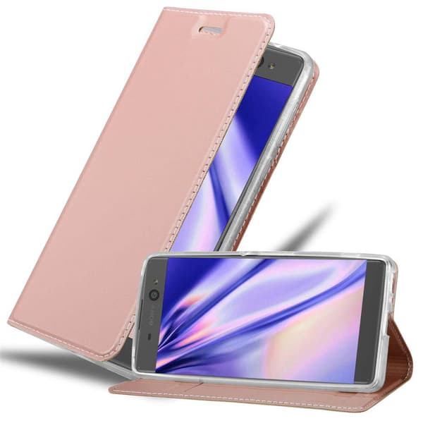 Sony Xperia XA Skal Fodral med magnetisk stängning, ståfunktion och kortficka Mobilskydd