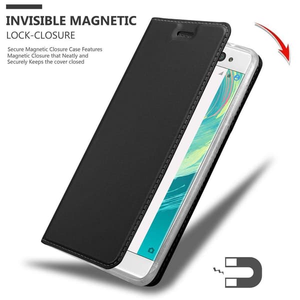 Sony Xperia XA ULTRA Suojakotelo Suojakuori Lompakkokotelo Matkapuhelinkotelo jossa magneettisuljenta, jalusta-toiminto ja korttitasku