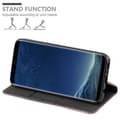 Miniatyrbild 5 av 7: Fordral för Samsung Galaxy S8 Skal med magnetisk stängning, ståfunktion och kortficka Mobilskydd