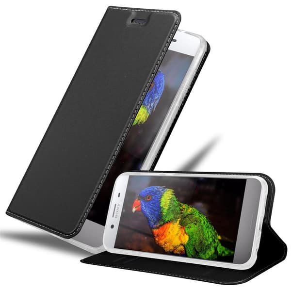 Sony Xperia XZ PREMIUM Cover Etui Case () KLASSISK SORT
