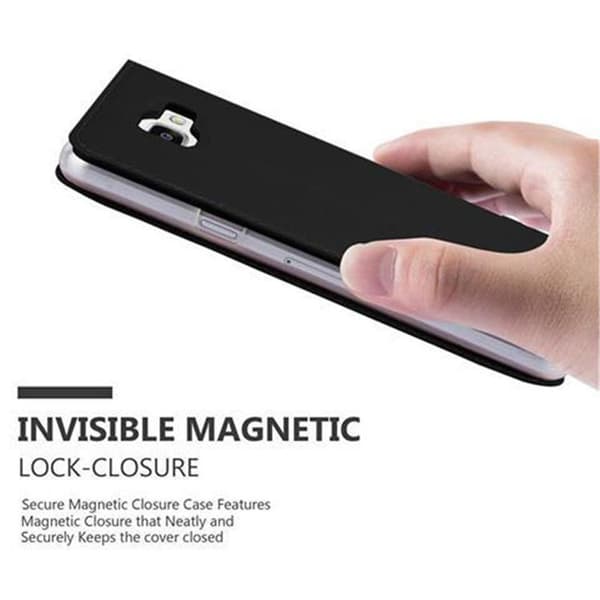 Deksel til Samsung Galaxy A3 2016 Lommebokdeksel med magnetisk lukking, stativfunksjon og kortlomme