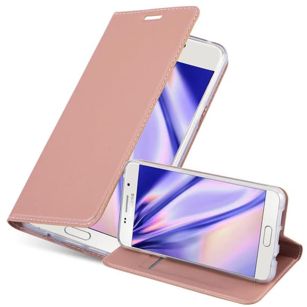 Deksel til Samsung Galaxy A3 2016 Lommebokdeksel med magnetisk lukking, stativfunksjon og kortlomme