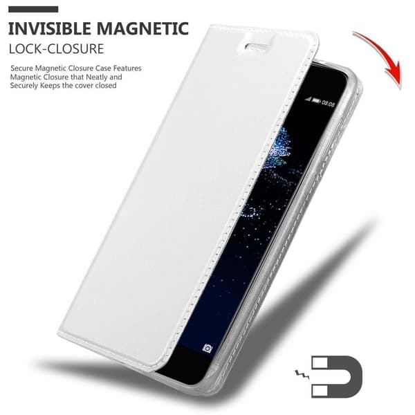 Deksel til Huawei P10 PLUS Lommebokdeksel med magnetisk lukking, stativfunksjon og kortlomme