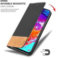 Miniatyrbilde 11 av 11: Lommebokdeksel til Samsung Galaxy A70 / A70s Deksel med magnetisk lukking, stativfunksjon og kortlomme