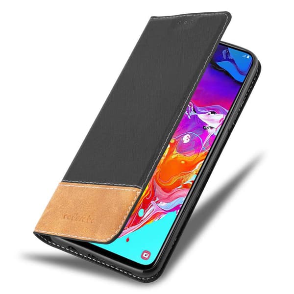 Samsung Galaxy A70 / A70s Suojakotelo Suojakuori Lompakkokotelo Matkapuhelinkotelo jossa magneettisuljenta, jalusta-toiminto ja korttitasku