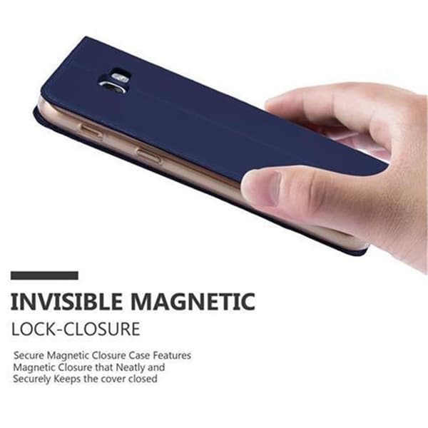 Samsung Galaxy A3 2017 Skal Fodral med magnetisk stängning, ståfunktion och kortficka Mobilskydd