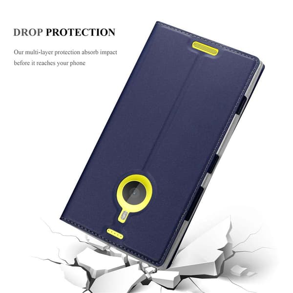 Nokia Lumia 1520 Skal Fodral med magnetisk stängning, ståfunktion och kortficka Mobilskydd