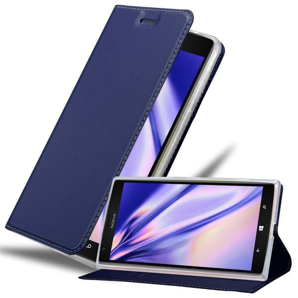 Nokia Lumia 1520 Skal Fodral med magnetisk stängning, ståfunktion och kortficka Mobilskydd