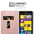 Pikkukuva 7 / 8: Nokia Lumia 1520 Suojakotelo Suojakuori Lompakkokotelo Matkapuhelinkotelo jossa magneettisuljenta, jalusta-toiminto ja korttitasku