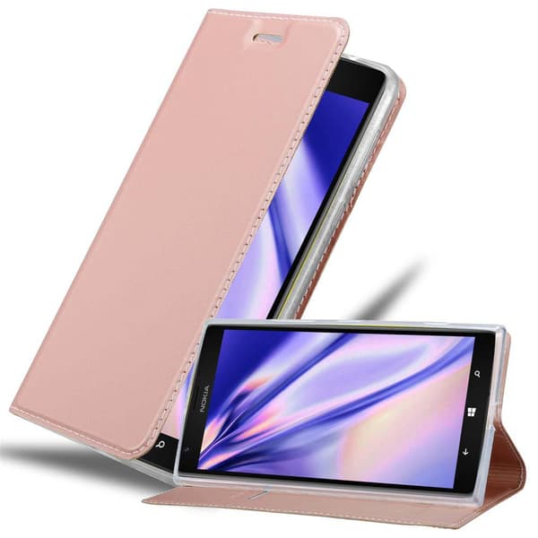 Nokia Lumia 1520 Suojakotelo Suojakuori Lompakkokotelo Matkapuhelinkotelo jossa magneettisuljenta, jalusta-toiminto ja korttitasku