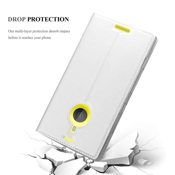 Nokia Lumia 1520 Skal Fodral med magnetisk stängning, ståfunktion och kortficka Mobilskydd