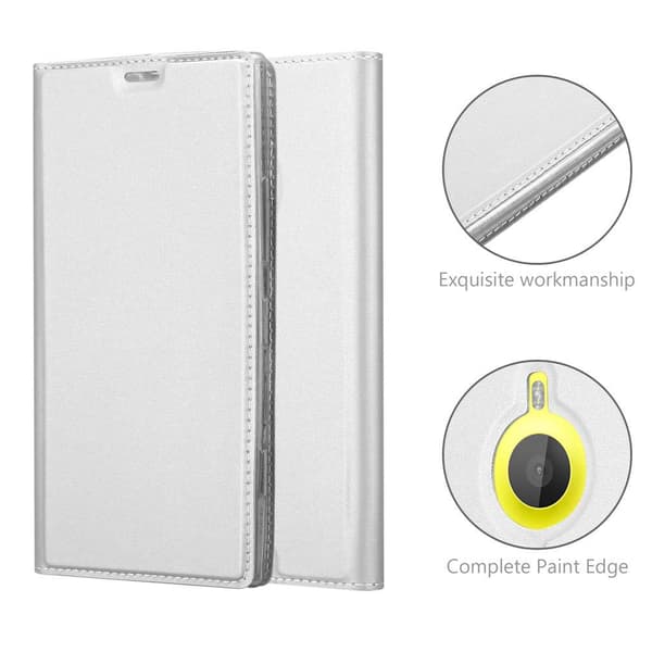 Nokia Lumia 1520 Skal Fodral med magnetisk stängning, ståfunktion och kortficka Mobilskydd