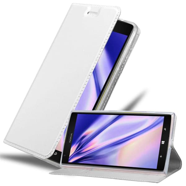 Nokia Lumia 1520 Skal Fodral med magnetisk stängning, ståfunktion och kortficka Mobilskydd