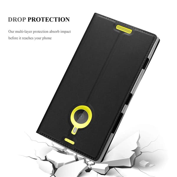 Nokia Lumia 1520 Skal Fodral med magnetisk stängning, ståfunktion och kortficka Mobilskydd