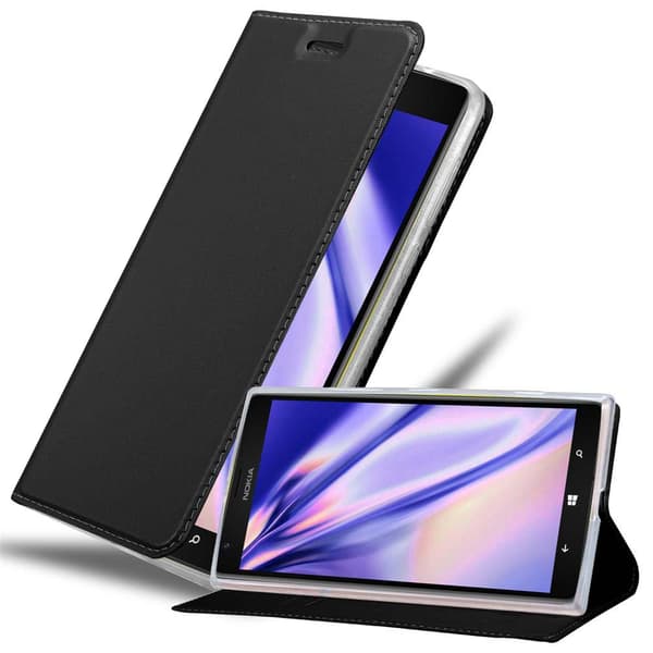 Nokia Lumia 1520 Skal Fodral med magnetisk stängning, ståfunktion och kortficka Mobilskydd