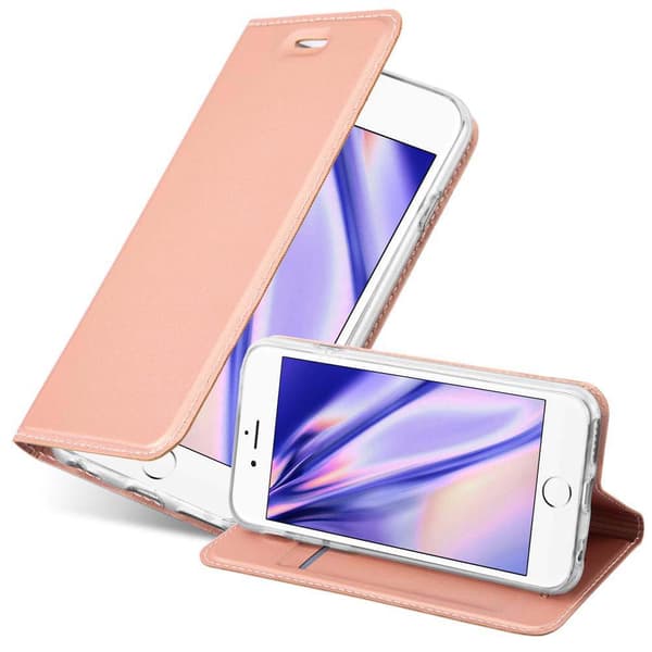 iPhone 6 PLUS / 6S PLUS Suojakotelo Suojakuori Lompakkokotelo Matkapuhelinkotelo jossa magneettisuljenta, jalusta-toiminto ja korttitasku