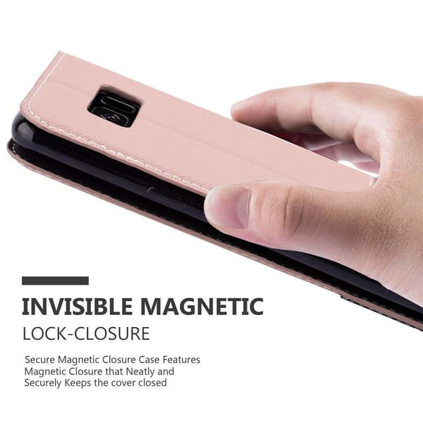 Lommebokdeksel til Samsung Galaxy S8 PLUS Deksel med magnetisk lukking, stativfunksjon og kortlomme
