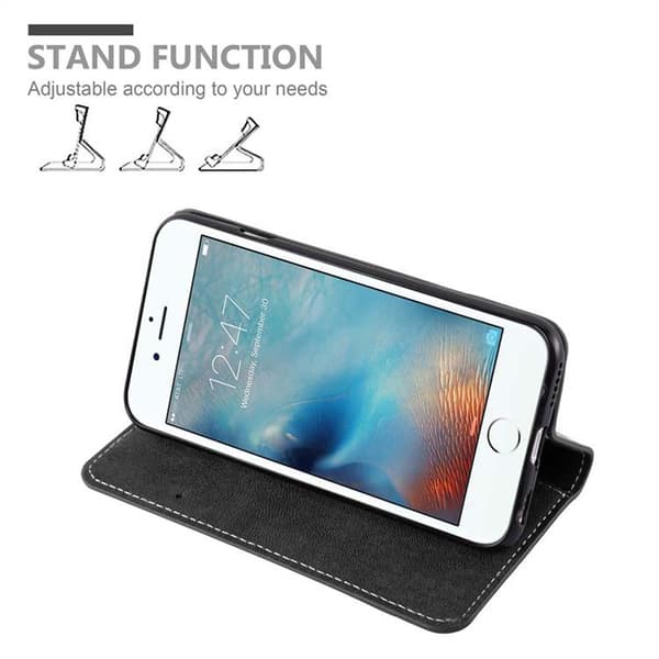 Fordral för iPhone 6 PLUS / 6S PLUS Skal med magnetisk stängning, ståfunktion och kortficka Mobilskydd