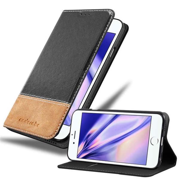 Fordral för iPhone 6 PLUS / 6S PLUS Skal med magnetisk stängning, ståfunktion och kortficka Mobilskydd