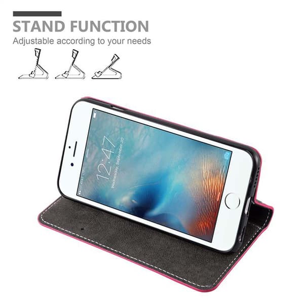 Fordral för iPhone 6 PLUS / 6S PLUS Skal med magnetisk stängning, ståfunktion och kortficka Mobilskydd