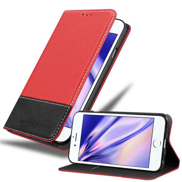 Lommebokdeksel til iPhone 6 PLUS / 6S PLUS Deksel med magnetisk lukking, stativfunksjon og kortlomme