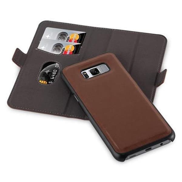 Deksel for Samsung Galaxy S8 PLUS Lommebokdeksel i 2-i-1-design med stativfunksjon og kortspor