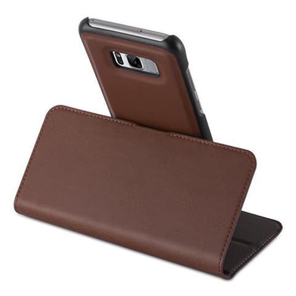 Deksel for Samsung Galaxy S8 PLUS Lommebokdeksel i 2-i-1-design med stativfunksjon og kortspor