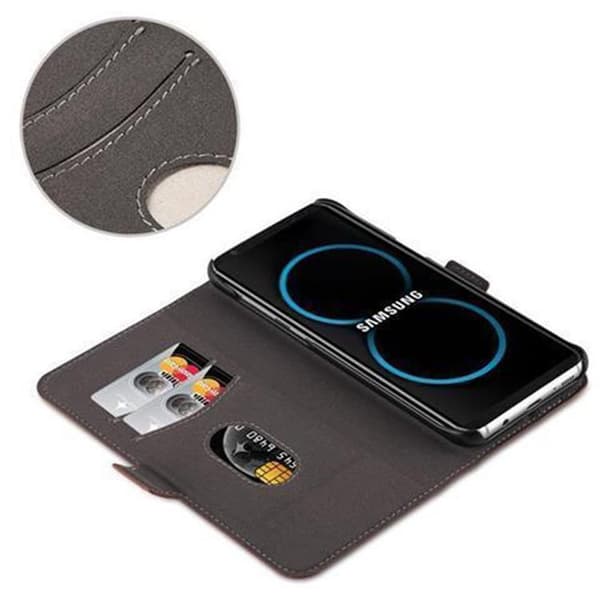 Deksel for Samsung Galaxy S8 PLUS Lommebokdeksel i 2-i-1-design med stativfunksjon og kortspor
