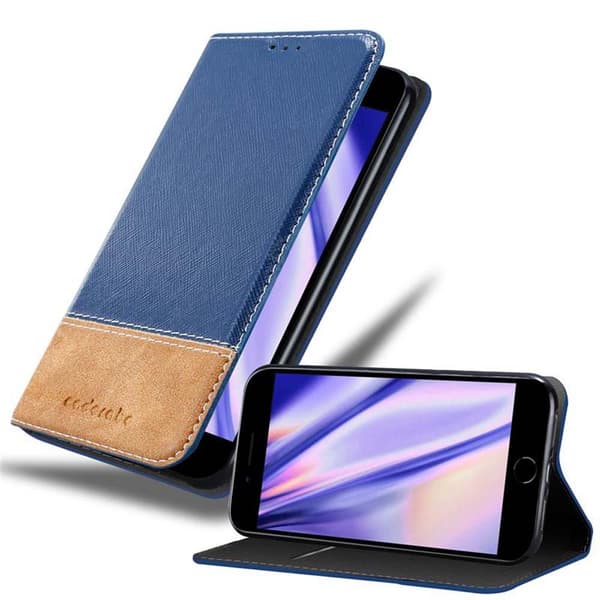 iPhone 7 PLUS / 7S PLUS / 8 PLUS Suojakotelo Suojakuori Lompakkokotelo Matkapuhelinkotelo jossa magneettisuljenta, jalusta-toiminto ja korttitasku