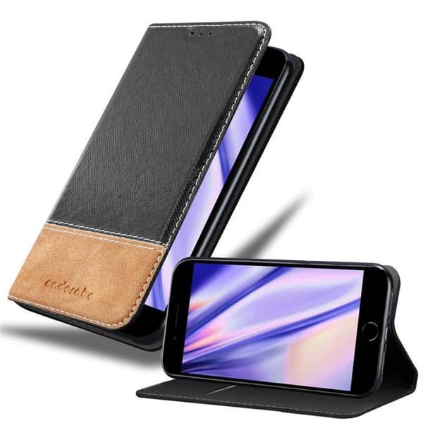 iPhone 7 PLUS / 7S PLUS / 8 PLUS Suojakotelo Suojakuori Lompakkokotelo Matkapuhelinkotelo jossa magneettisuljenta, jalusta-toiminto ja korttitasku