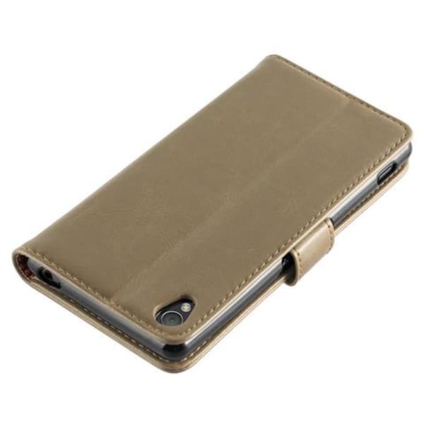 Deksel til Sony Xperia Z3 Lommebokdeksel med magnetisk lukking, stativfunksjon og kortlomme